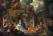 Charles le Brun Adoration by the Shepherds oil on canvas